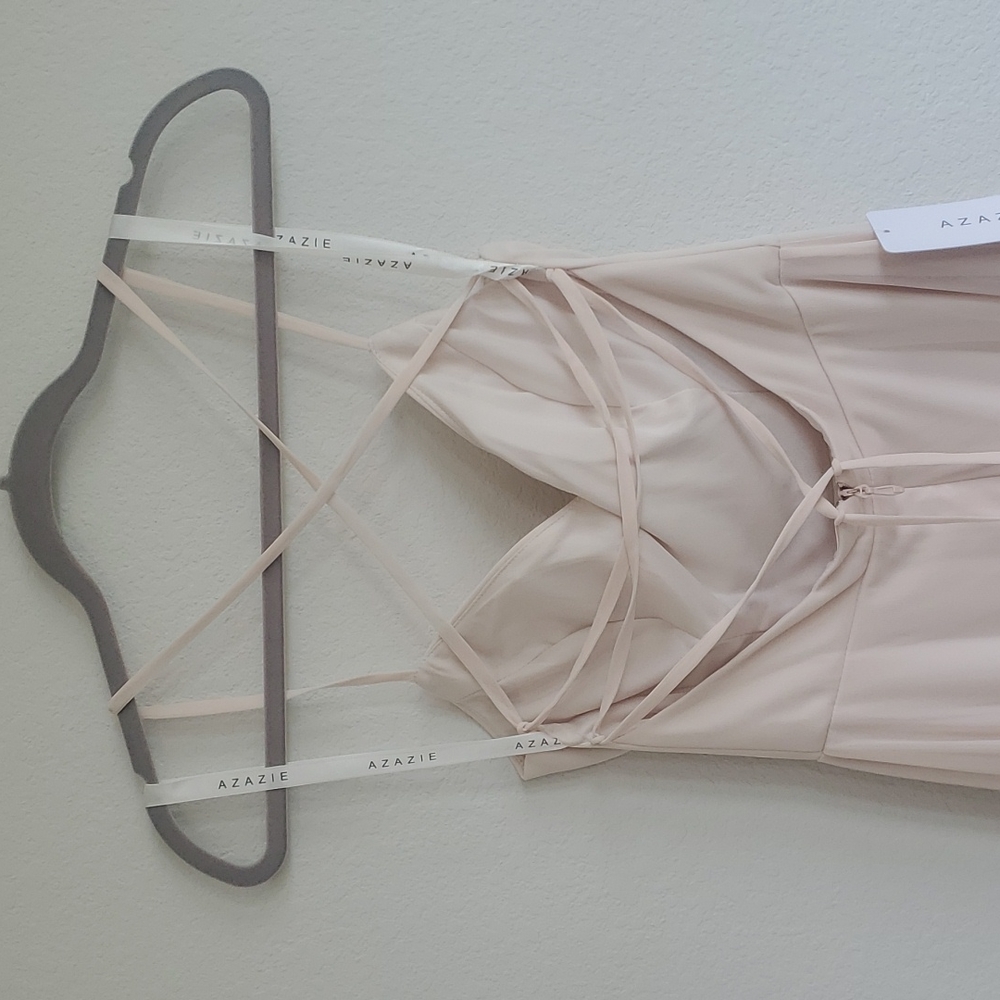 NWT Azazie Kelis in rose petal size A6 - Picture 3 of 5
